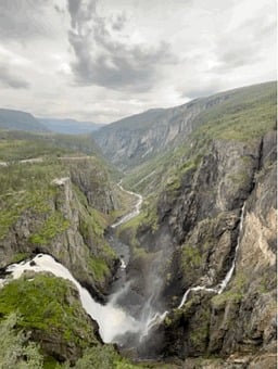 Voringsfossen, Vøringsfossen, Eidfjord