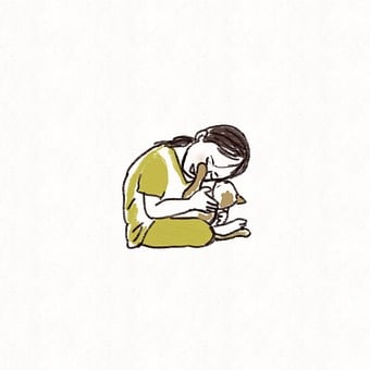 Cat, Girl, Pets, Animal