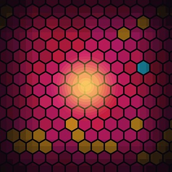 Mosaik, Lampe, Flimre, Hyggelig, Varm