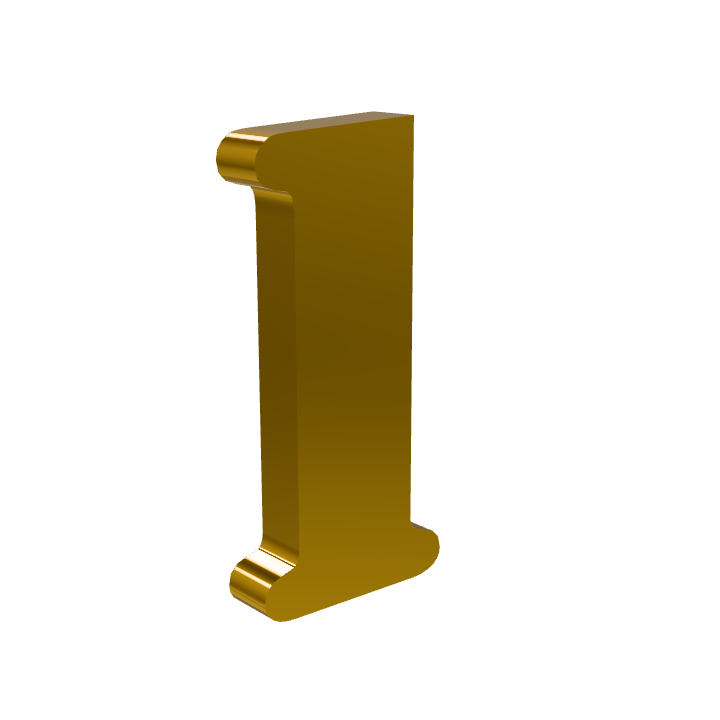 Digit Number 1 - Free 3D Models on Pixabay