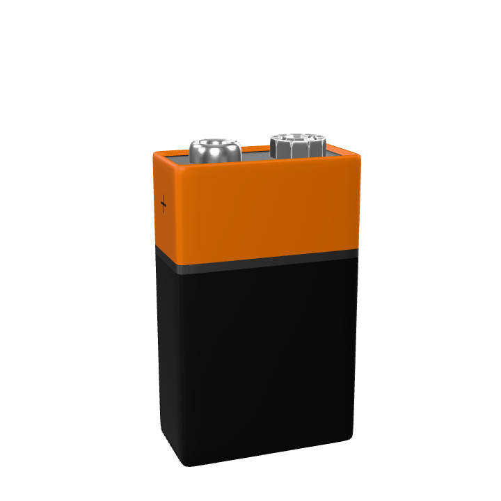 Battery Block 9V - Free 3D Models on Pixabay