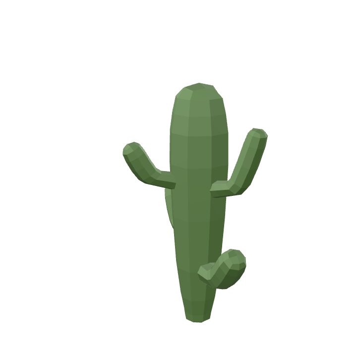 Cactus Plant Green - Free 3D Models on Pixabay