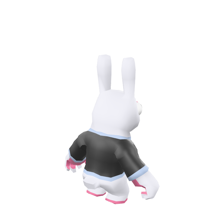 Balding Rabbit Cartoon Bald-Rabbit Rabbit Animal - Free 3D Models on Pixabay