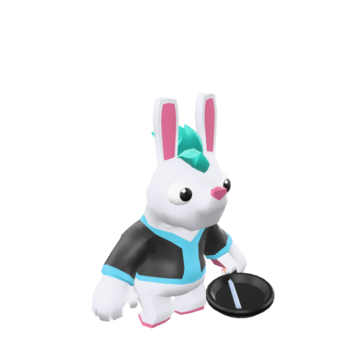 Cyan Blue Rabbit Cyan-Rabbit Rabbit Animal - Free 3D Models on Pixabay