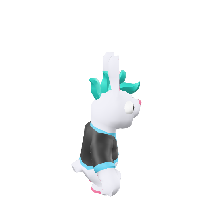 Cyan Blue Rabbit Cyan-Rabbit Rabbit Animal - Free 3D Models on Pixabay