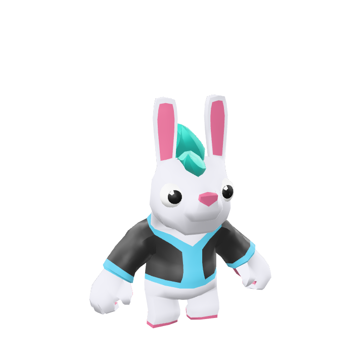 Cyan Blue Rabbit Cyan-Rabbit Rabbit Animal - Free 3D Models on Pixabay