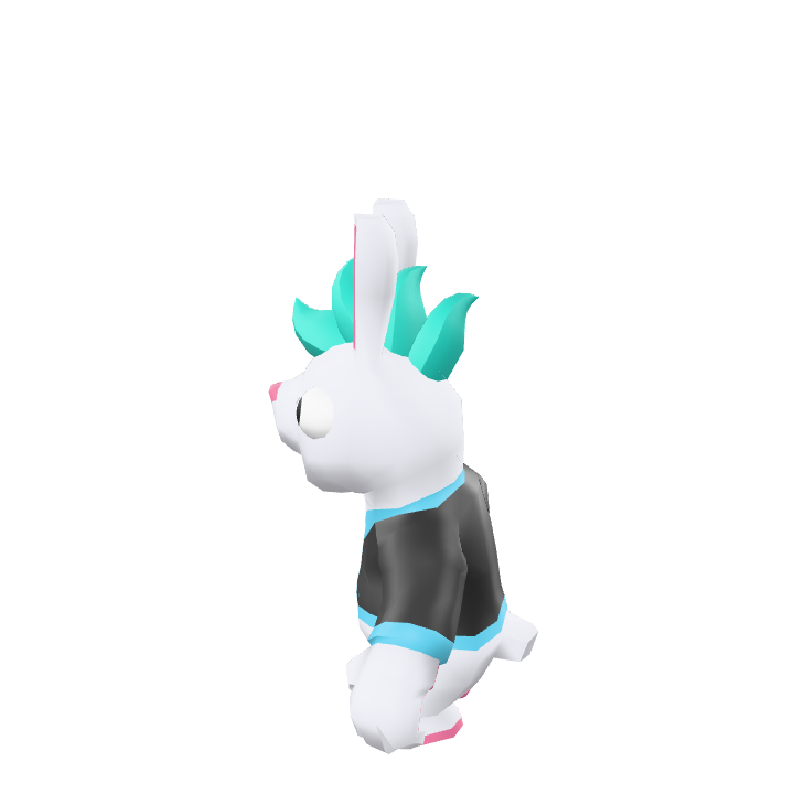 Cyan Blue Rabbit Cyan-Rabbit Rabbit Animal - Free 3D Models on Pixabay