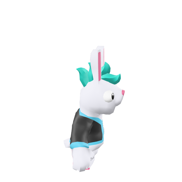 Cyan Blue Rabbit Cyan-Rabbit Rabbit Animal - Free 3D Models on Pixabay