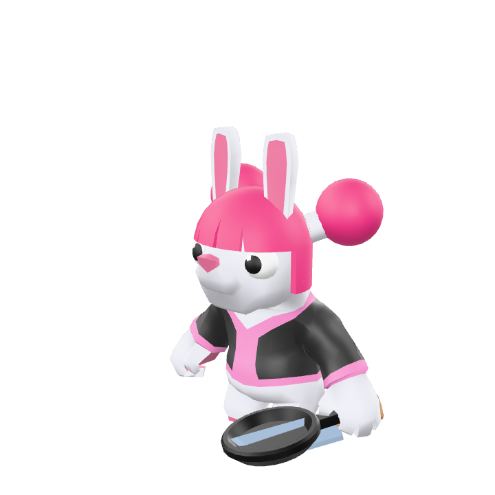 Pink-Rabbit Rabbit Animal - Free 3D Models on Pixabay
