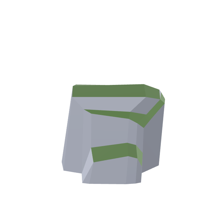 Mossy-Rock, Rock, Stone, Green, Grey