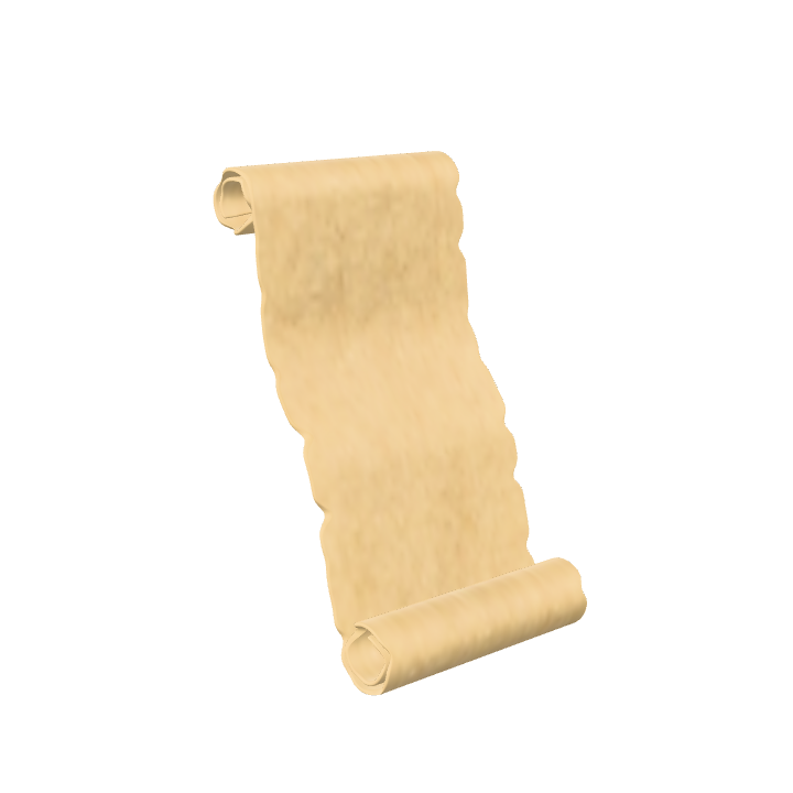 Scroll Parchment Document - Free 3D Models on Pixabay