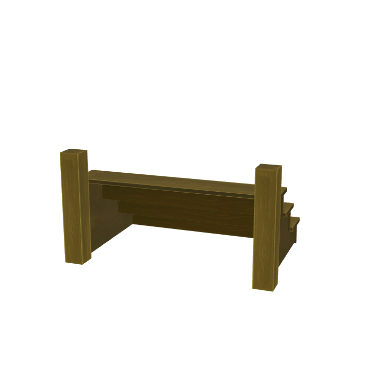 Wooden Small Stairs - Free 3D Models on Pixabay