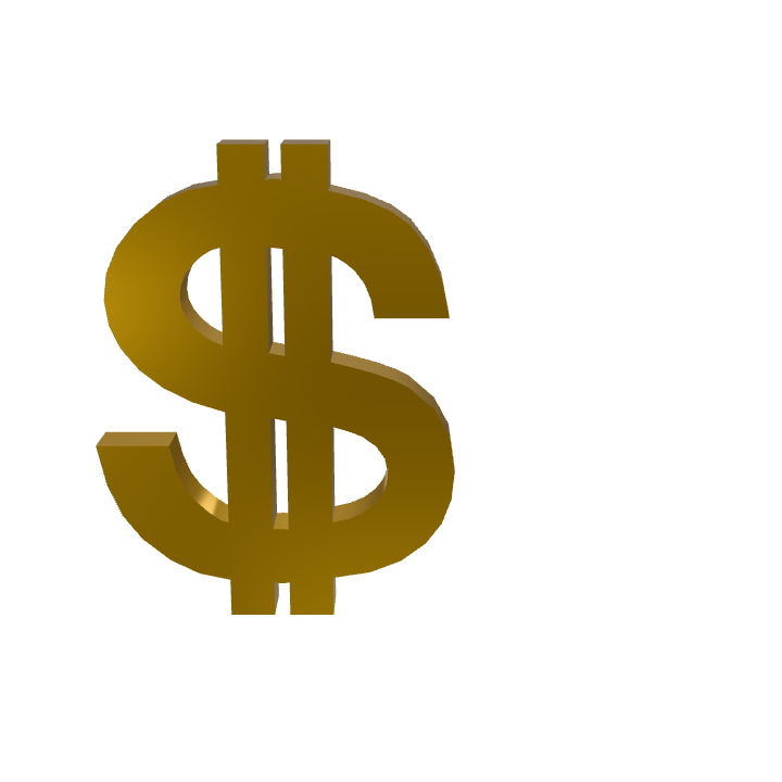 美元符号 美元 钱 - Pixabay 上的免费 3D 模型
