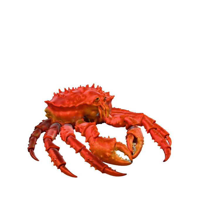 Crab Crustacean Marine - Free 3D Models on Pixabay