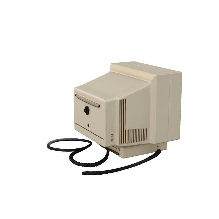 Crt Monitor 90S - Free 3D Models on Pixabay