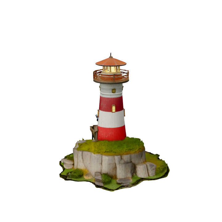 Lighthouse Landscape Model Lighthouse Landscape Nature - Free 3D Models on Pixabay