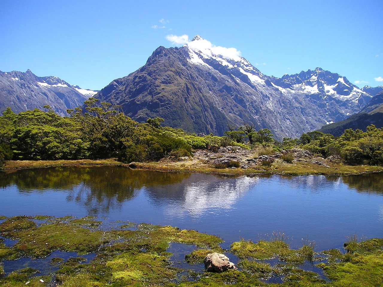 New Zealand Mountains Lake High Free Photo On Pixabay Pixabay