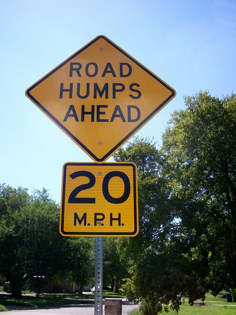 Road Humps Ahead Sign Traffic - Free photo on Pixabay - Pixabay