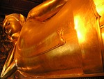 buddha, gold, huge