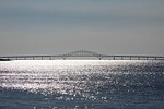 bridge, ocean, sea