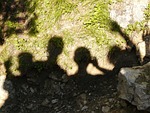 shadow play, shadow, head