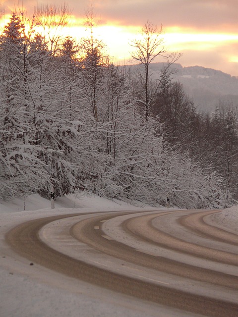 Free Road Black Ice photo and picture