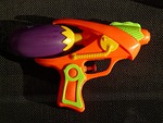 water gun, spray gun, pistol
