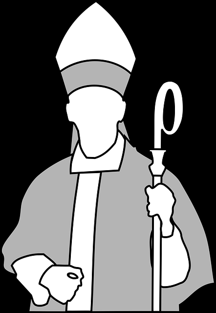 Free bishop church christianity illustration