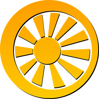 Free Wheel Spoke illustration and picture