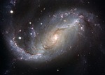 ngc 4414, barred spiral galaxy, constellation schwertfisch