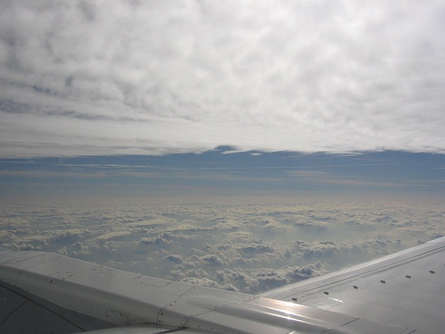 Free Clouds Plane photo and picture