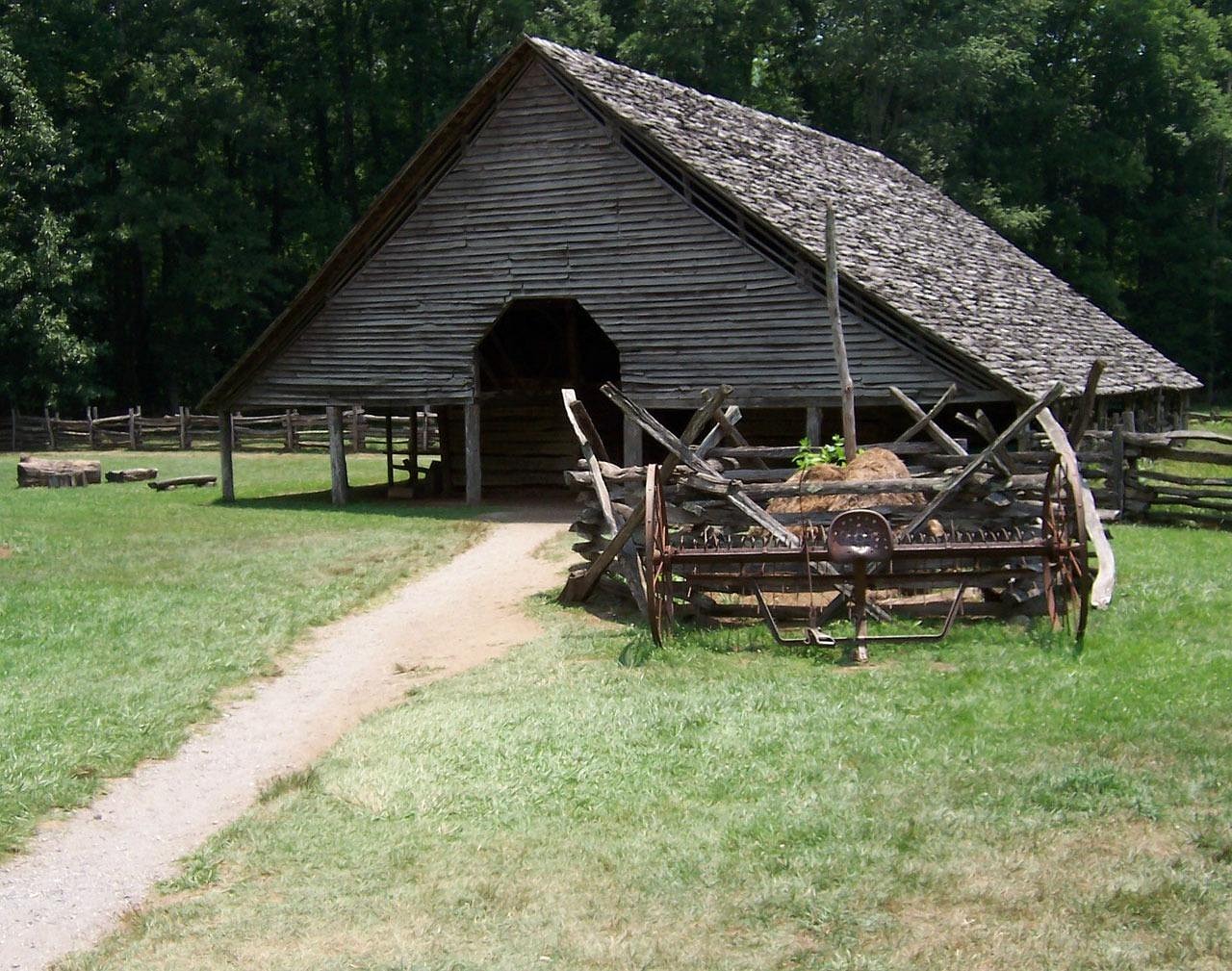 Barn - free online jigsaw puzzle photo