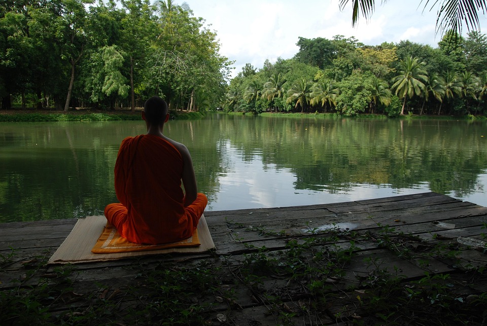 Meditatie, Meer, Boeddhistisch, Kalmte, Concentratie