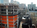 construction, carpenter, skyscraper