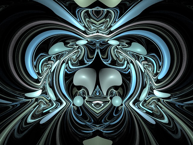 Free fractal abstract background illustration