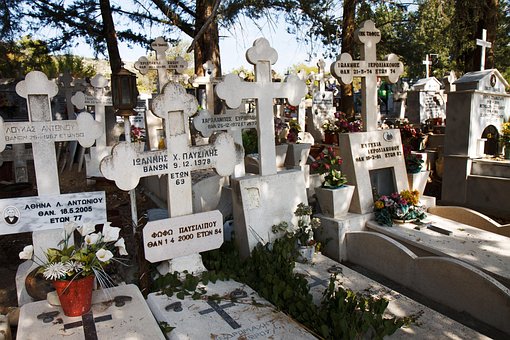 Entierro, Cementerio, Cruz, Muerte