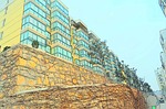 building, apartment, sketch