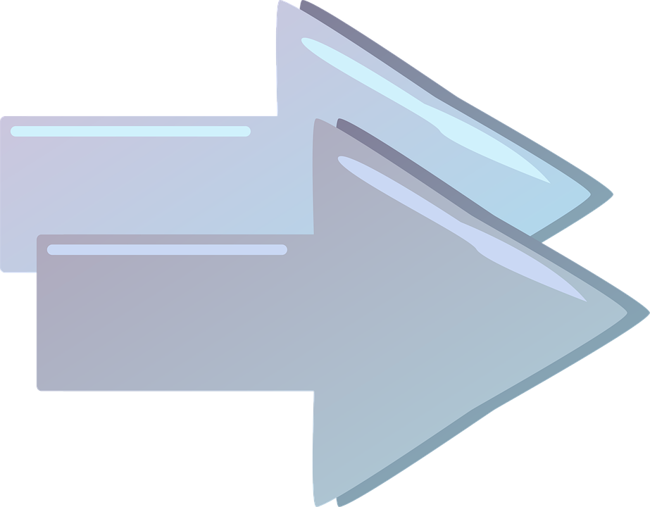 Strzałki Vector Strzałki Dobrze Naprzód - Darmowa grafika wektorowa na Pixabay