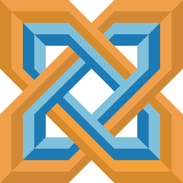 Free celtic pattern knot vector