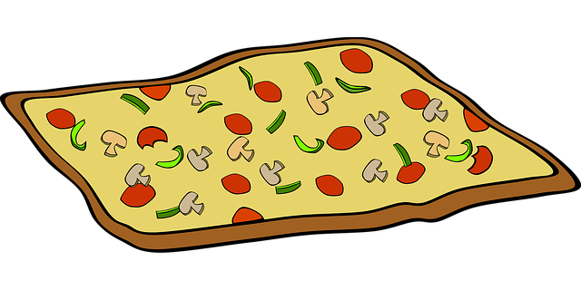 Free pizza food cheese vector