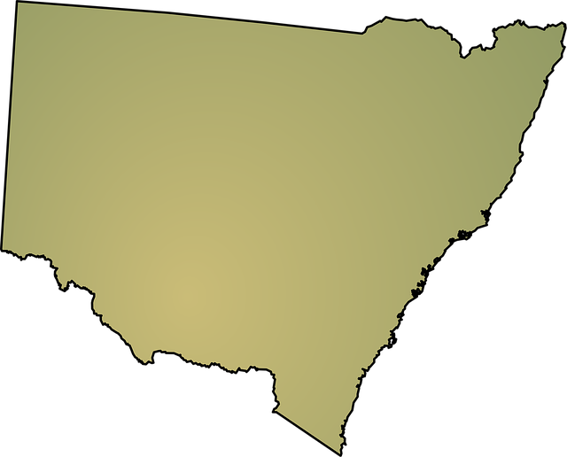 Free new south wales nsw australia vector