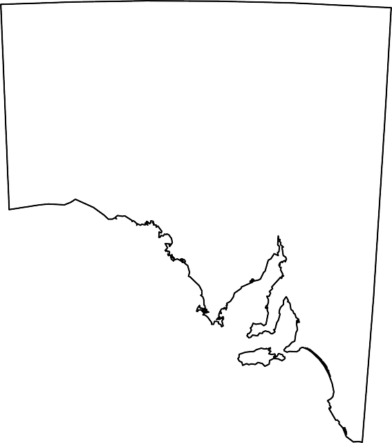 south australia map australian free vector graphic on pixabay