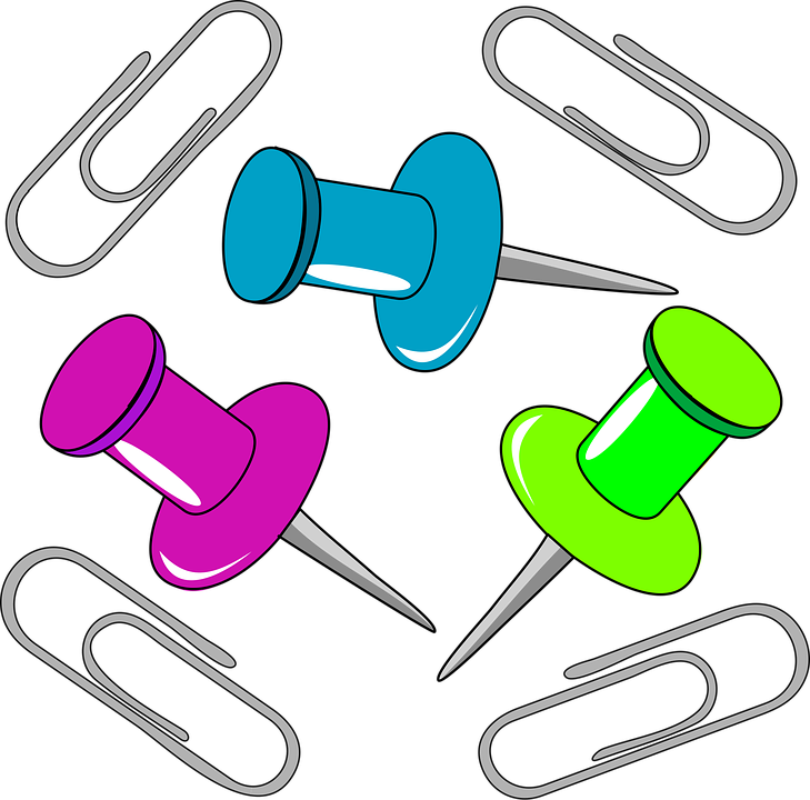 B roklammer Push Pins Pin Kostenlose Vektorgrafik Auf Pixabay