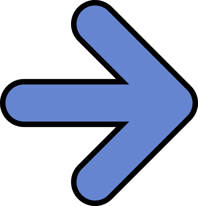 Arrow Right Blue Free Vector Graphic On Pixabay