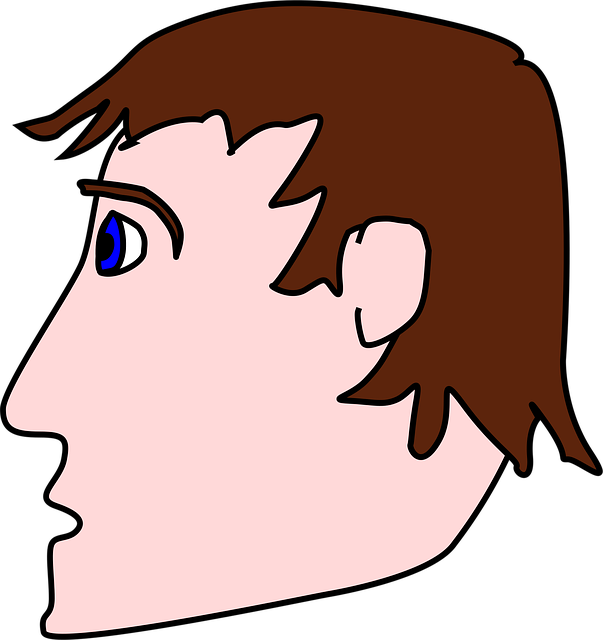 Download free HD stock image of Head View Free head view profile vector