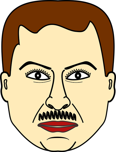 Free man male face vector