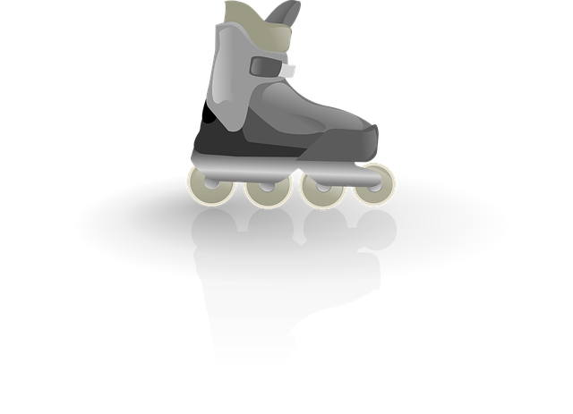 Free rollerskating roller skate vector