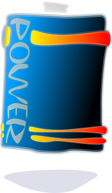 Free battery dry cell storage vector