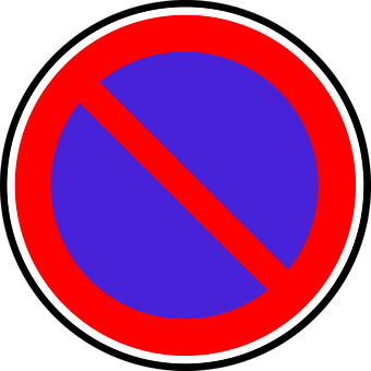 Sign Traffic No Parking - Free vector graphic on Pixabay