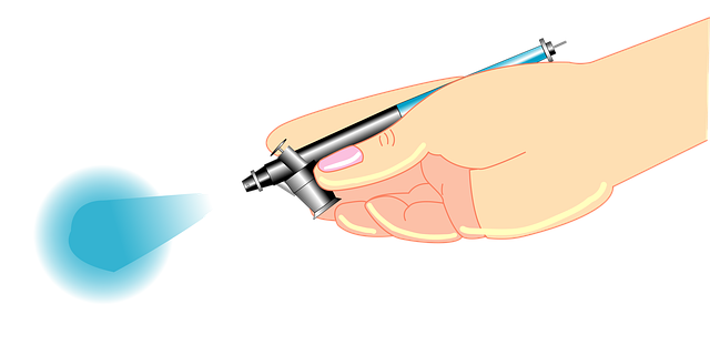 Free airbrush paint tools vector